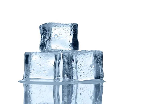Olvadó jég-kocka — Stock Fotó