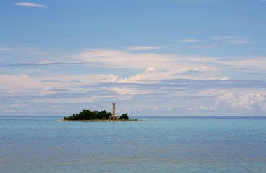 bulutlar deniz arazi Filipinler peyzaj