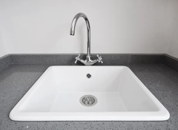 Retro kitchen sink — Stok fotoğraf