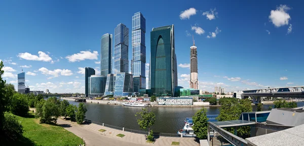 Бизнес-центр Москвы — стоковое фото