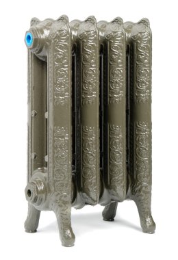 A cast iron radiator for home clipart