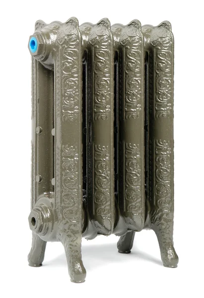 Um radiador de ferro fundido para casa — Fotografia de Stock
