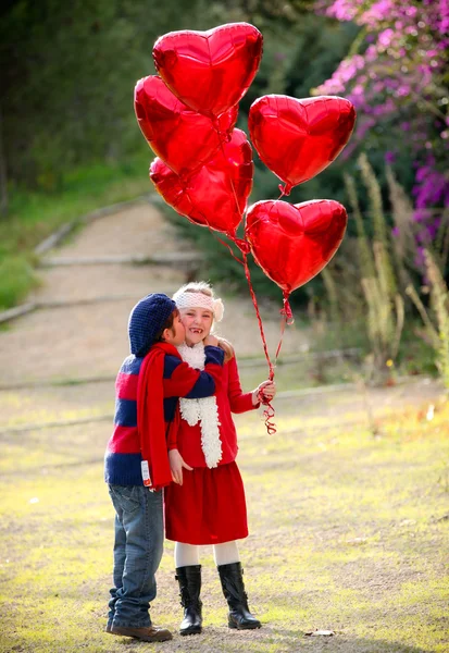 Valentines enfants — Photo