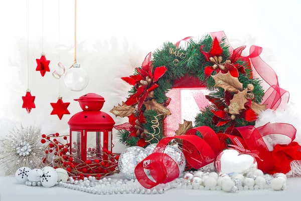 stock image Christmas holiday decorations