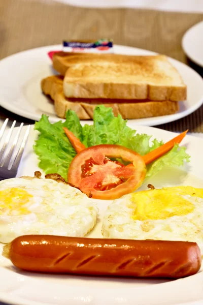 Amerikan kahvaltısı — Stok fotoğraf