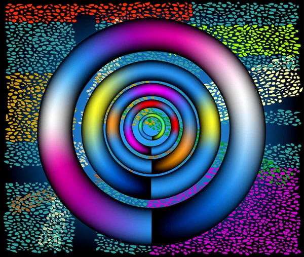 Kleurrijke cirkel — Stockvector