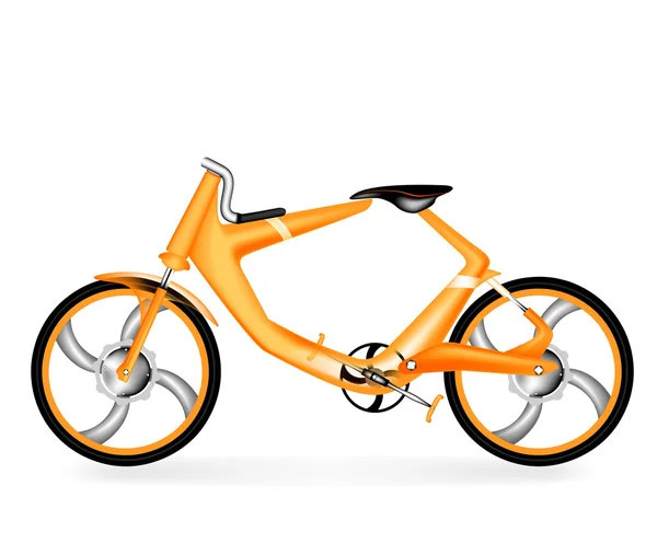 Entwurf eines Fahrradmodells — Stockvektor