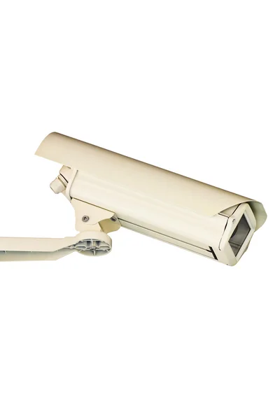Kamery CCTV na białym tle — Zdjęcie stockowe
