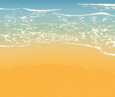 Beach and sand clipart