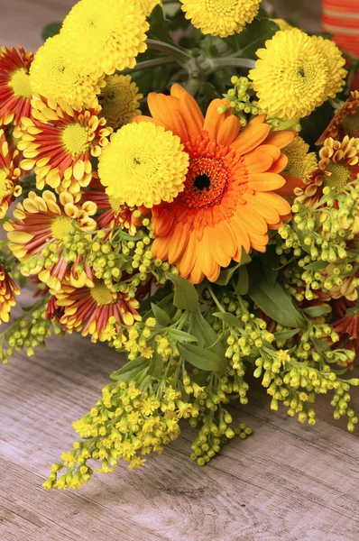A bouquet of summer flowers, close-up — Stock Photo, Image