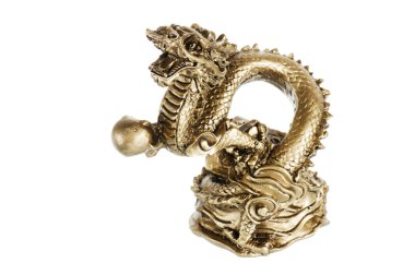 Toy in the form of dragon sculpture clipart