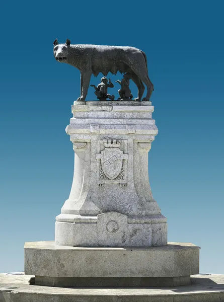 stock image Wolf with Romulus and Remus