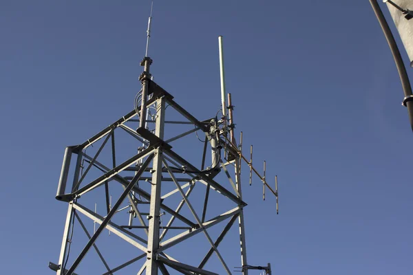 Antenne und Geschirr für die Kommunikation — Stockfoto