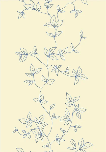 가벼운 꽃 원활한 패턴 — 스톡 벡터