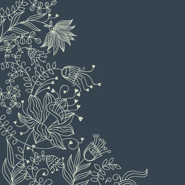 Fundo floral — Vetor de Stock