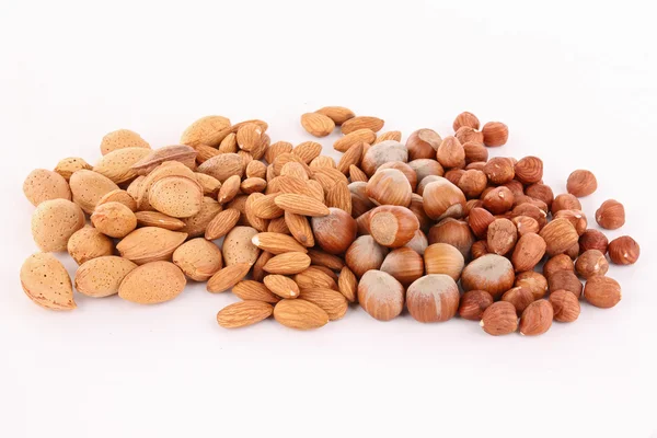 Isolated nuts — Stock Photo, Image
