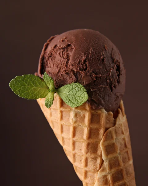 stock image Ice cream in cone