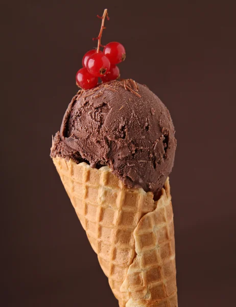 원추형 아이스크림 — 스톡 사진