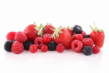 Assortment of berries clipart