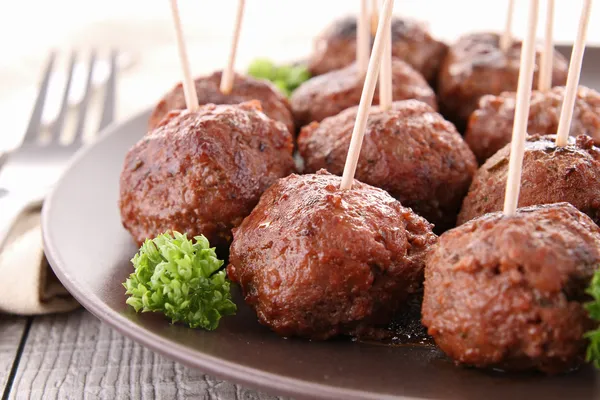 Meatballs appetizer — Stock Photo, Image