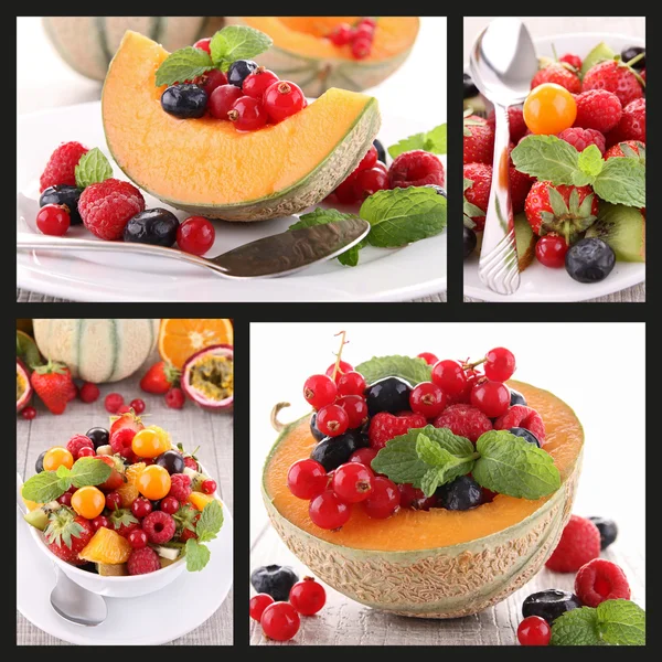 Dessert de fruits frais — Photo
