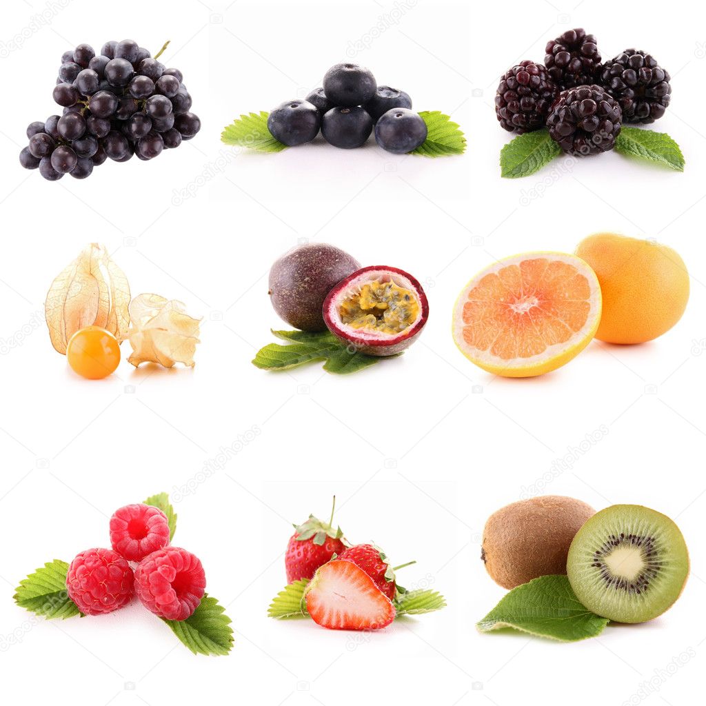 Collection of fruit