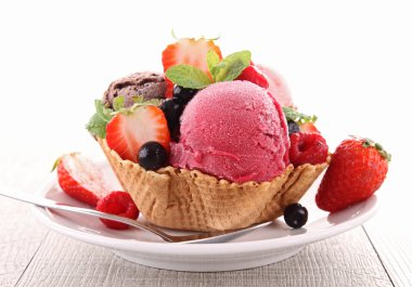 Dessert, ice cream clipart