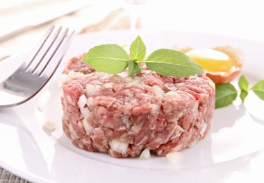 Steak tartare clipart