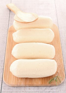 Raw quenelles clipart