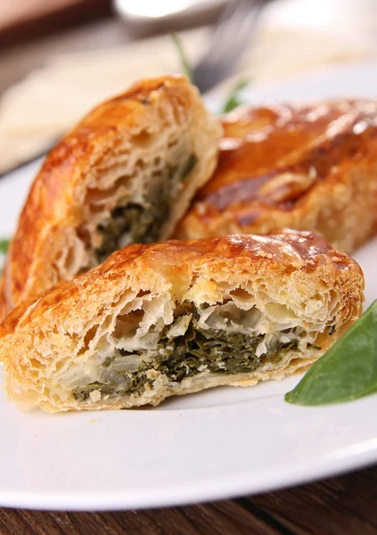 stock image Spinach puff