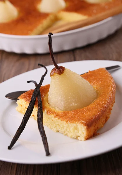 Gâteau aux poires — Photo