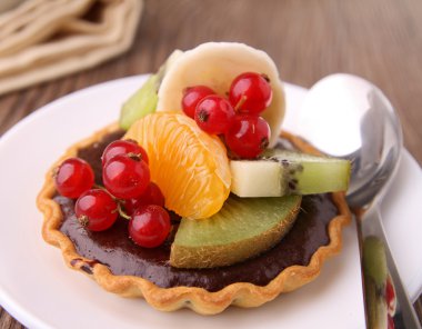 Fruit tart clipart