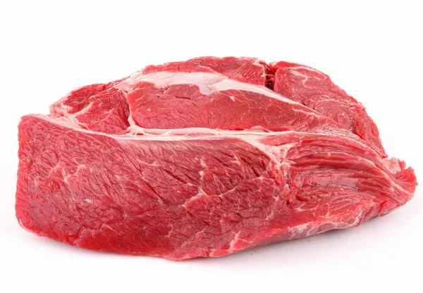 Isolated piece of beef — Stock Photo, Image
