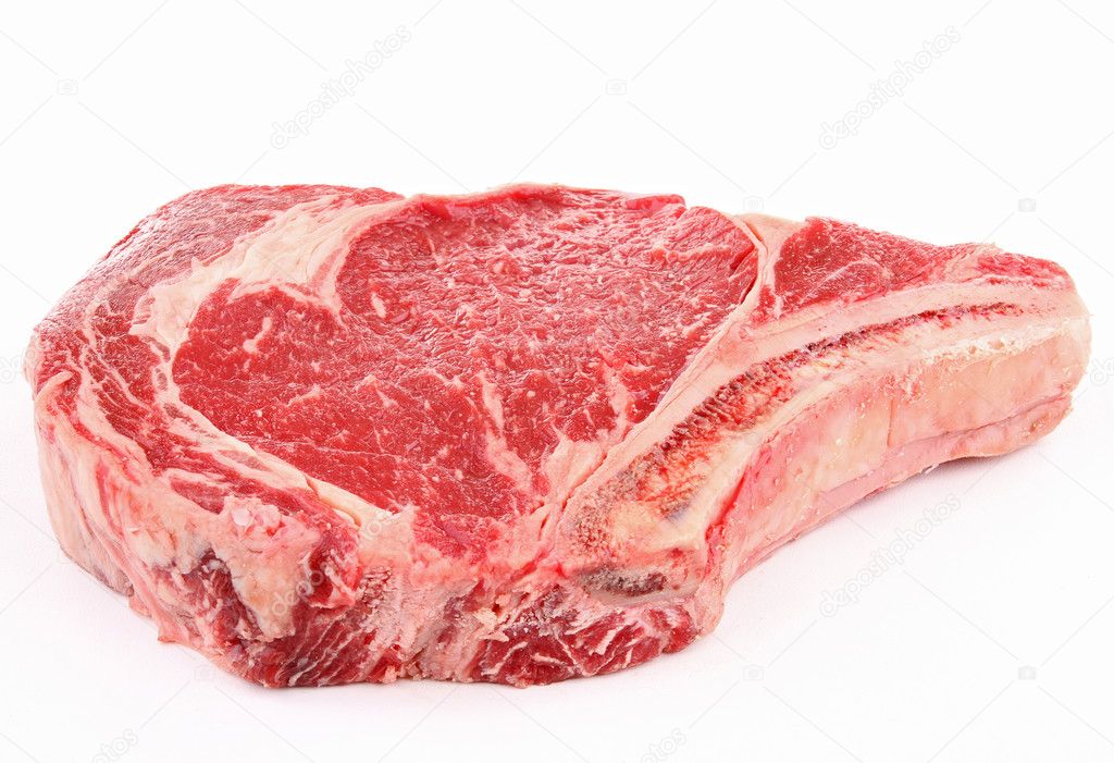 Isolated rib beef