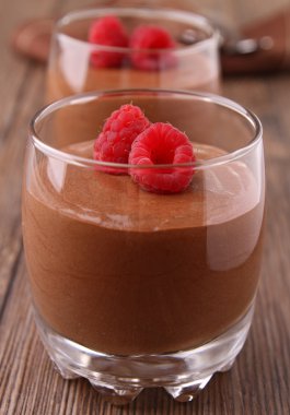 Chocolate mousse clipart