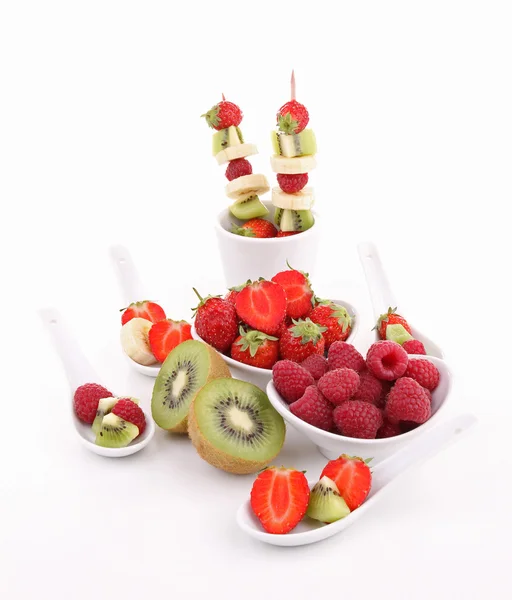 stock image Isolated assorted of fruit