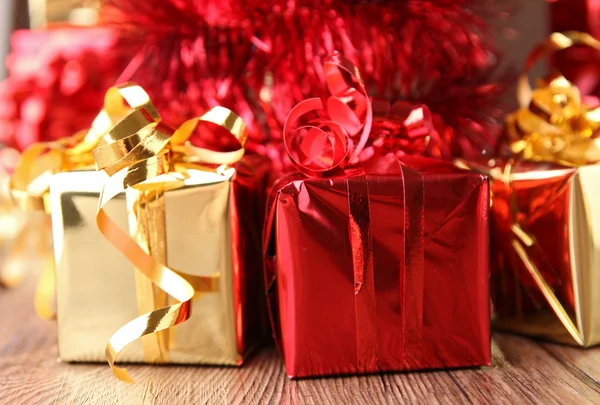 Beautiful christmas gift — Stock Photo, Image