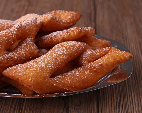 Fried carnival pastry — Stock Photo, Image