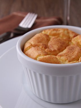 Gourmet baked souffle clipart