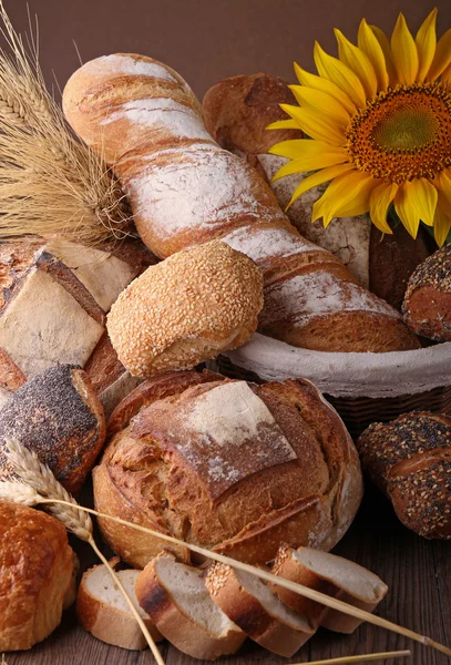 Assorted of bread — Stock Photo, Image