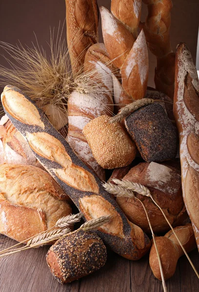 Rozmanité chleba — Stock fotografie