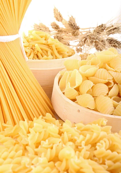 Blandat av rå pasta — Stockfoto
