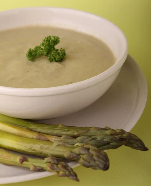 stock image Asparagus soup