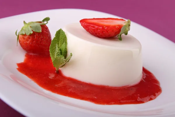 stock image Panna cotta