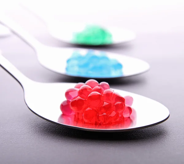Alimentos moleculares, caviar — Fotografia de Stock