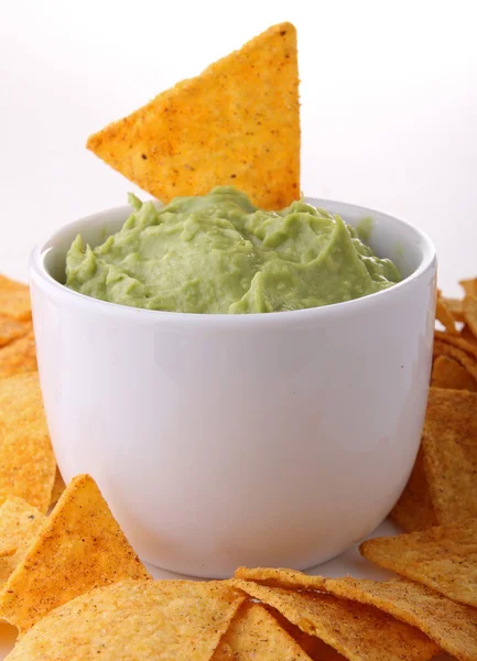 stock image Bowl of guacamole