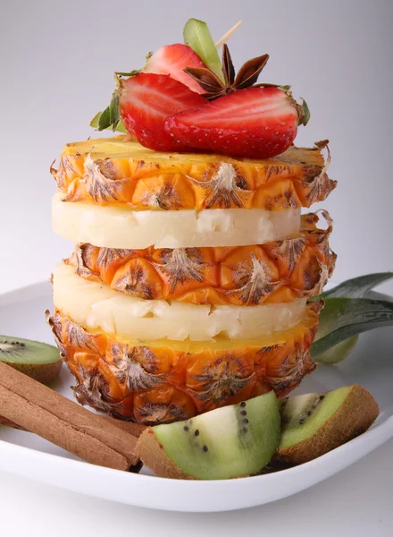 Delicious exotic dessert — Stock Photo, Image