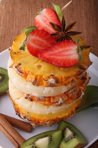 stock image Delicious exotic dessert