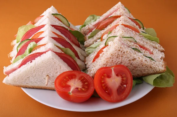 Clube de sanduíche — Fotografia de Stock