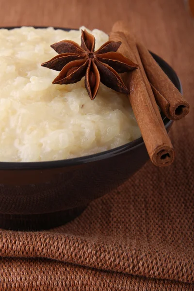 Pudding ryżowy — Zdjęcie stockowe